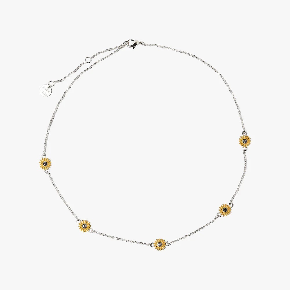 pura vida sunflower choker